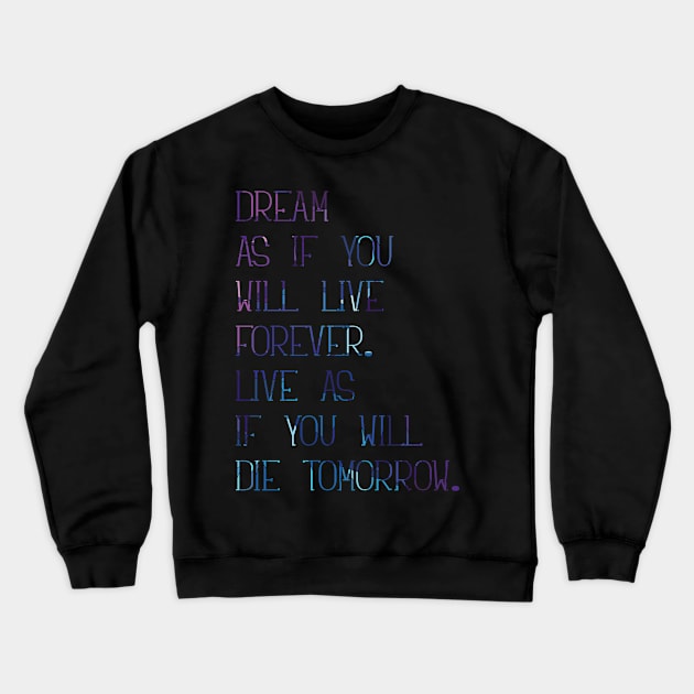 Dream as Crewneck Sweatshirt by CindyS